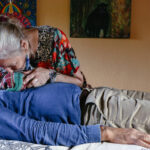 Annette Lachmann mit Moe Patient
