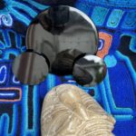 Black Obsidian Mirror